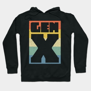 Generation X Gen X Retro 80s Hoodie